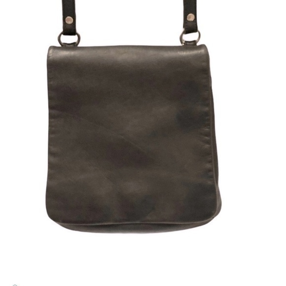 Coach Flap Saddle Leather Crossbody bag Pu…